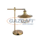   GLOBO 69030T NEVIS Asztali , bronz , üveg, D:220, H:410, exkl. 1xE27 60W 230V