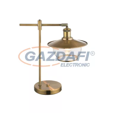 GLOBO 69030T NEVIS Asztali , bronz , üveg, D:220, H:410, exkl. 1xE27 60W 230V GLOBO 69030T NEVIS Asztali , bronz , üveg, D:220, H:410, exkl. 1xE27 60W 230V