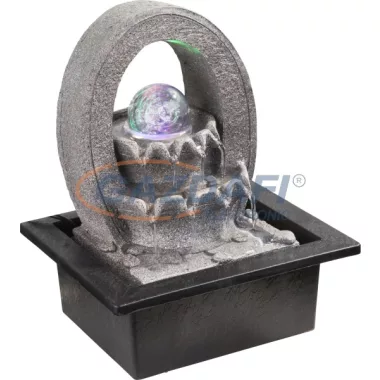 GLOBO 93020 asztali szökőkút RGB LED 0,13W 12V LxBxH:210x175x255mm IP20