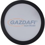   GREENLUX GXDW350 LED30 VEGA-R fekete 6W LED panel, süllyesztett, kerek, IP44/20 370lm 3800K 220-240V A++ -> A