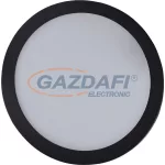   GREENLUX GXDW359 LED90 VEGA-R fekete 18W LED panel, süllyesztett, kerek, IP44/20 1350lm 2800K 220-240V A++ -> A