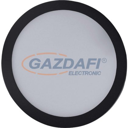   GREENLUX GXDW370 LED120 VEGA-R fekete 24W LED panel, süllyesztett, kerek, IP44/20 1800lm 3800K 220-240V A++ -> A