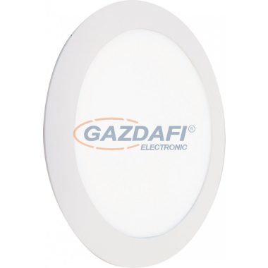 GREENLUX GXDW383 LED120 VEGA-R hófehér 24W LED panel, süllyesztett, kerek, IP44/20 1800lm 3800K 220-240V A++ -> A