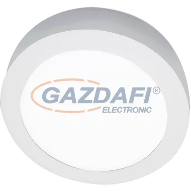 GREENLUX GXDW384 LED60 FENIX-R hófehér 12W LED panel, falon kívüli, kerek 850lm 3800K 220-240V A++ -> A   IP20