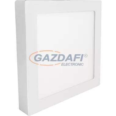 GREENLUX GXDW391 LED60 FENIX-S hófehér 12W LED panel, falon kívüli, szögletes 850lm 3800K 220-240V A++ -> A  170x170mm IP20