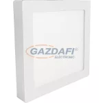   GREENLUX GXDW393 LED120 FENIX-S hófehér 24W LED panel, falon kívüli, szögletes 1800lm 3800K 220-240V A++ -> A  298x298mm IP20
