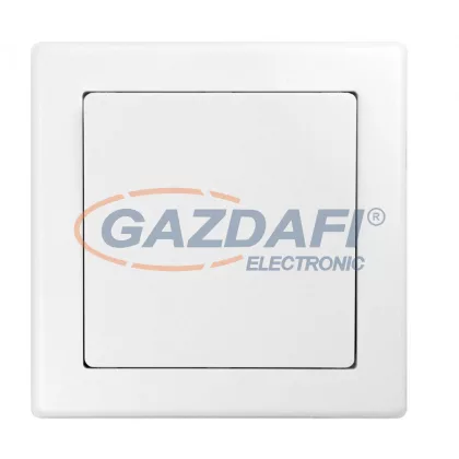   GREENLUX GXKP004 Nyomókapcsoló - fény (csengő) JUPITER 250V 10A fehér