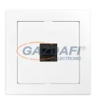   GREENLUX GXKP014 Kommunikációs csatlakozóaljzat 8pin. JUPITER fehér
