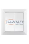 GREENLUX GXKP016 Csillárkapcsoló PREMIUM fehér 250V 10A GREENLUX GXKP016 Csillárkapcsoló PREMIUM fehér 250V 10A