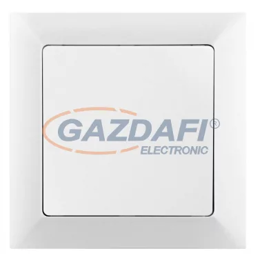 GREENLUX GXKP020 Nyomókapcsoló - fény (csengő) PREMIUM fehér 250V 10A GREENLUX GXKP020 Nyomókapcsoló - fény (csengő) PREMIUM fehér 250V 10A