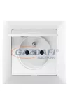 GREENLUX GXKP037 Csatlakozóaljzat PREMIUM fehér 250V 16A 2P+PE IP44 GREENLUX GXKP037 Csatlakozóaljzat PREMIUM fehér 250V 16A 2P+PE IP44
