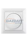 GREENLUX GXKP040 Forgatógombos fényerőszabályzó 230V, 50Hz, PREMIUM fehér, Pmin:60W, Pmax:400W GREENLUX GXKP040 Forgatógombos fényerőszabályzó 230V, 50Hz, PREMIUM fehér, Pmin:60W, Pmax:400W