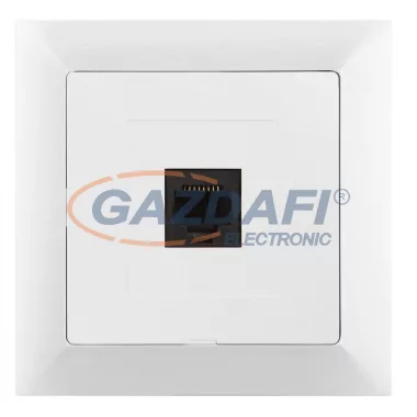 GREENLUX GXKP046 Telefon csatlakozóaljzat 4pin PREMIUM fehér GREENLUX GXKP046 Telefon csatlakozóaljzat 4pin PREMIUM fehér