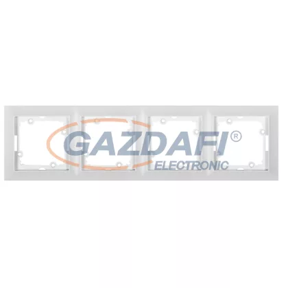 GREENLUX GXKP056 Négyes keret PREMIUM fehér családhoz GREENLUX GXKP056 Négyes keret PREMIUM fehér családhoz