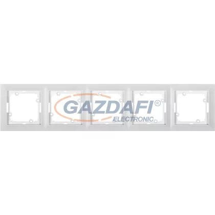 GREENLUX GXKP059 PREMIUM 5 FR Ötös keret PREMIUM családhoz, fehér GREENLUX GXKP059 PREMIUM 5 FR Ötös keret PREMIUM családhoz, fehér