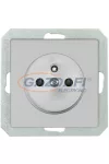 GREENLUX GXKP135 PREMIUM ZA-16 M-S Csatlakozóaljzat 2P+PE, 16A ezüst 16A GREENLUX GXKP135 PREMIUM ZA-16 M-S Csatlakozóaljzat 2P+PE, 16A ezüst 16A