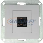   GREENLUX GXKP146 PREMIUM 1 PH 4pin M-S Telefon csatlakozóaljzat 4pin (RJ11) ezüst