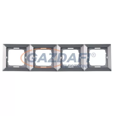 GREENLUX GXKP156 PREMIUM 4 FR S 4-es keret PREMIUM családhoz ezüst GREENLUX GXKP156 PREMIUM 4 FR S 4-es keret PREMIUM családhoz ezüst