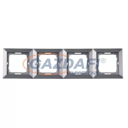 GREENLUX GXKP156 PREMIUM 4 FR S 4-es keret PREMIUM családhoz ezüst GREENLUX GXKP156 PREMIUM 4 FR S 4-es keret PREMIUM családhoz ezüst