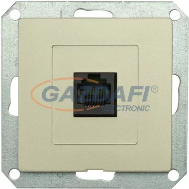 GREENLUX GXKP248 PREMIUM 1 PC M-P Kommunikációs csatlakozóaljzat 8pin (RJ45) pezsgő GREENLUX GXKP248 PREMIUM 1 PC M-P Kommunikációs csatlakozóaljzat 8pin (RJ45) pezsgő