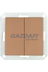 GREENLUX GXKP324 PREMIUM TL-Z M-A Redőny nyomókapcsoló mahagóni 10A GREENLUX GXKP324 PREMIUM TL-Z M-A Redőny nyomókapcsoló mahagóni 10A