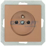   GREENLUX GXKP335 PREMIUM ZA-16 M-A Csatlakozóaljzat 2P+PE, 16A mahagóni