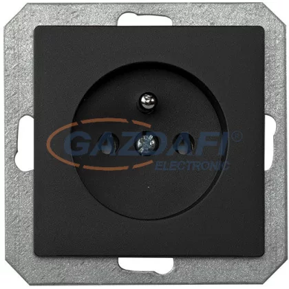 GREENLUX GXKP535 PREMIUM ZA-16 M-N Csatlakozóaljzat 2P+PE, 16A matt fekete GREENLUX GXKP535 PREMIUM ZA-16 M-N Csatlakozóaljzat 2P+PE, 16A matt fekete