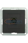GREENLUX GXKP548 PREMIUM 1 PC M-N Kommunikációs csatlakozóaljzat 8pin (RJ45) matt fekete GREENLUX GXKP548 PREMIUM 1 PC M-N Kommunikációs csatlakozóaljzat 8pin (RJ45) matt fekete