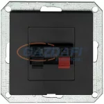   GREENLUX GXKP552 PREMIUM 1 AU M-N Audio csatlakozóajlzat matt fekete