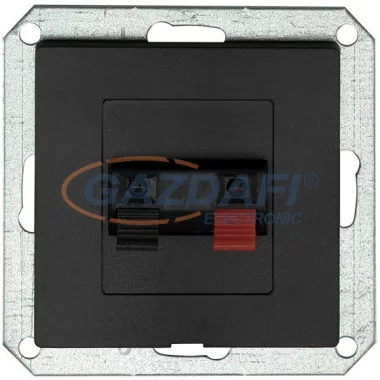 GREENLUX GXKP552 PREMIUM 1 AU M-N Audio csatlakozóajlzat matt fekete GREENLUX GXKP552 PREMIUM 1 AU M-N Audio csatlakozóajlzat matt fekete