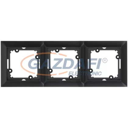 GREENLUX GXKP555 PREMIUM 3 FR N 3-as keret PREMIUM családhoz matt fekete GREENLUX GXKP555 PREMIUM 3 FR N 3-as keret PREMIUM családhoz matt fekete