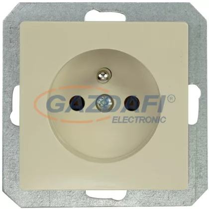   GREENLUX GXKP635 PREMIUM ZA-16 M-C Csatlakozóaljzat 2P+PE, 16A elefántcsont