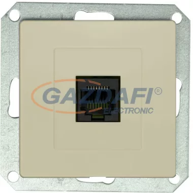 GREENLUX GXKP646 PREMIUM 1 PH 4pin M-C Telefon csatlakozóaljzat 4pin (RJ11) elefántcsont GREENLUX GXKP646 PREMIUM 1 PH 4pin M-C Telefon csatlakozóaljzat 4pin (RJ11) elefántcsont
