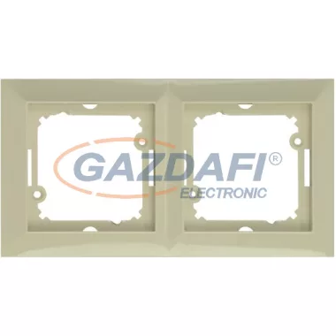 GREENLUX GXKP654 PREMIUM 2 FR C 2-es keret PREMIUM családhoz elefántcsont GREENLUX GXKP654 PREMIUM 2 FR C 2-es keret PREMIUM családhoz elefántcsont