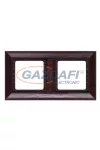 GREENLUX GXKP854 PREMIUM 2 FR W 2-es keret PREMIUM családhoz wenge