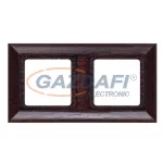   GREENLUX GXKP854 PREMIUM 2 FR W 2-es keret PREMIUM családhoz wenge