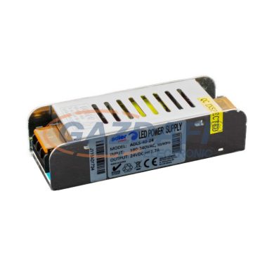 GREENLUX GXLD120 DRIVER 40W/M-SLIM-24V (ADLS-40-24) Elektronikus LED tápegység 90-264V   1,7A IP20