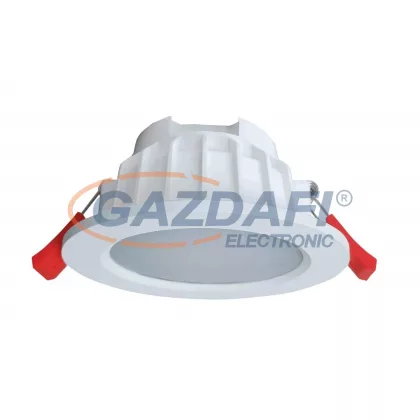   GREENLUX GXLL045 LED VOX-R fehér 10W DIM CCT LED mélysugárzó, fix, süllyesztett, fehér, PC+ABS, IP44/20, 3000K/4300K/6700K 750lm 220-240V A++ -> A fehér/ezüst