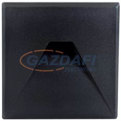 GREENLUX GXLL074 DECENTLY S3 3W LED lépcsővilágító 90lm 4000K 220-240V A++ -> A fekete IP20 GREENLUX GXLL074 DECENTLY S3 3W LED lépcsővilágító 90lm 4000K 220-240V A++ -> A fekete IP20