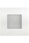 GREENLUX GXLL352 DECENTLY IP44 White 1.7W WW 100/160lm - Beépíthető LED lámpa GREENLUX GXLL352 DECENTLY IP44 White 1.7W WW 100/160lm - Beépíthető LED lámpa
