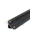 GREENLUX GXLP065 Alumínium sarokprofil (V) 45˙-os dőlésű, max. 12mm széles LED szalagokhoz alumínium