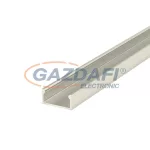   GREENLUX GXLP078 Alumínium profil (E) max. 12mm széles LED szalagokhoz, felületre telepítéshez alumínium