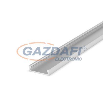   GREENLUX GXLP091 Alumínium profil (E1), nagyon vékony, max. 12mm széles LED szalagokhoz, felületre telepítéshez ezüst elox