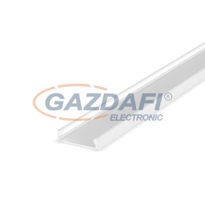   GREENLUX GXLP093 Alumínium profil (E1), nagyon vékony, max. 12mm széles LED szalagokhoz, felületre telepítéshez lakkozott fehér