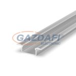   GREENLUX GXLP121 Alumínium profil (F), max. 12mm széles LED szalagokhoz, süllyeszthető ezüst elox