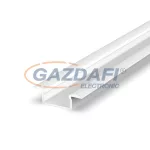   GREENLUX GXLP123 Alumínium profil (F), max. 12mm széles LED szalagokhoz, süllyeszthető lakkozott fehér