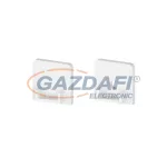   GREENLUX GXLP342 Műanyag végzáró szett E1 profilhoz fehér