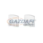   GREENLUX GXLP352 Műanyag végzáró szett E3 profilhoz fehér