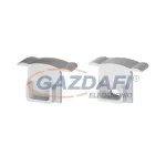   GREENLUX GXLP361 Műanyag végzáró szett F1 profilhoz szürke
