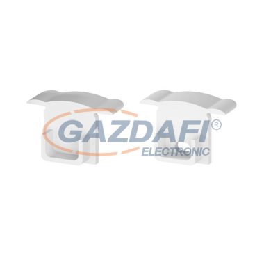 GREENLUX GXLP362 Műanyag végzáró szett F1 profilhoz fehér